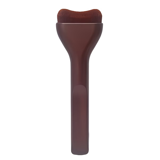 Nylon bristles, ABS plastic handle, ideal for facial and body makeup, suitable for all skin types