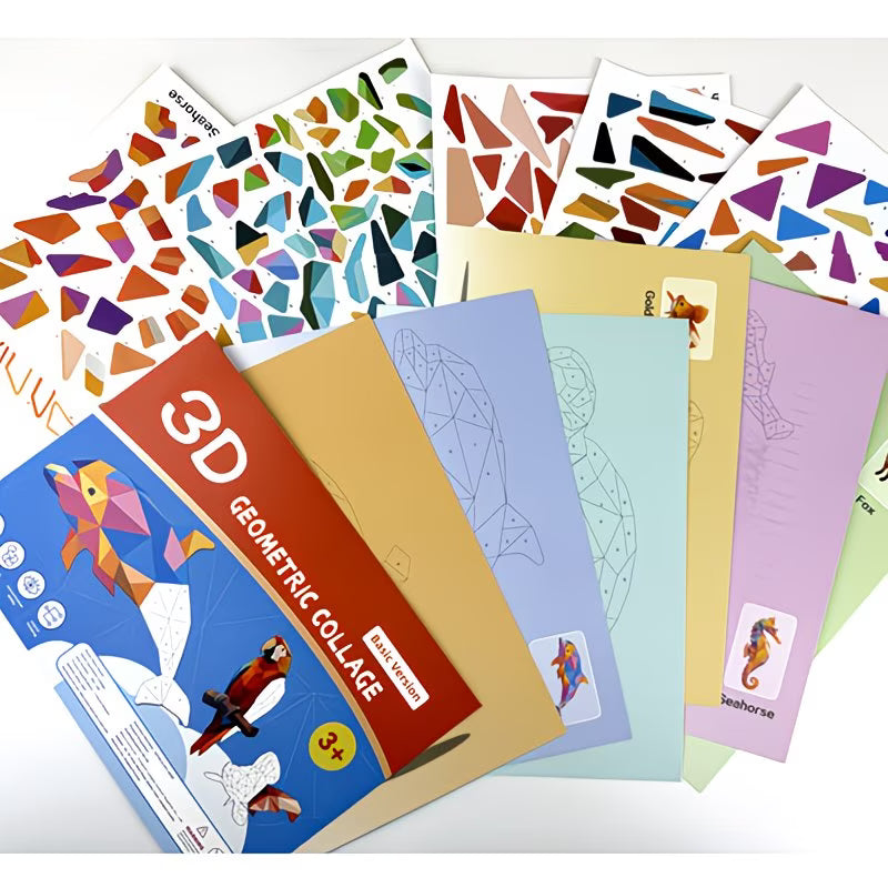 Sticker Puzzle Drawing Book
