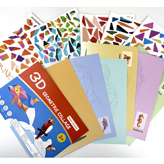 Sticker Puzzle Drawing Book