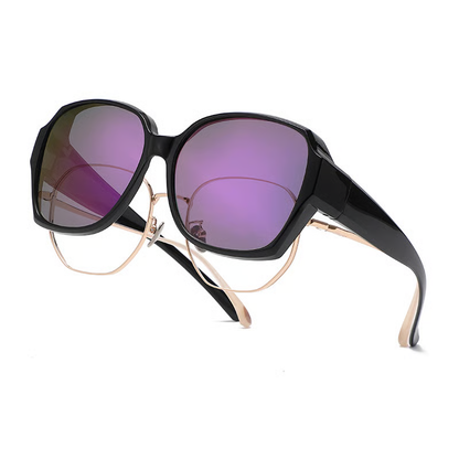 Fit-Over Sunglasses – Wear Over Your Glasses 🕶️