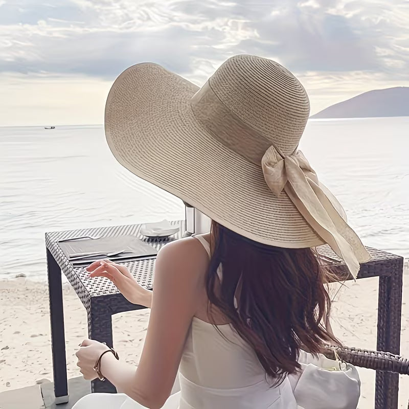 Women's outdoor straw hat