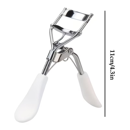 A professional eyelash curler with 10 replacement pads