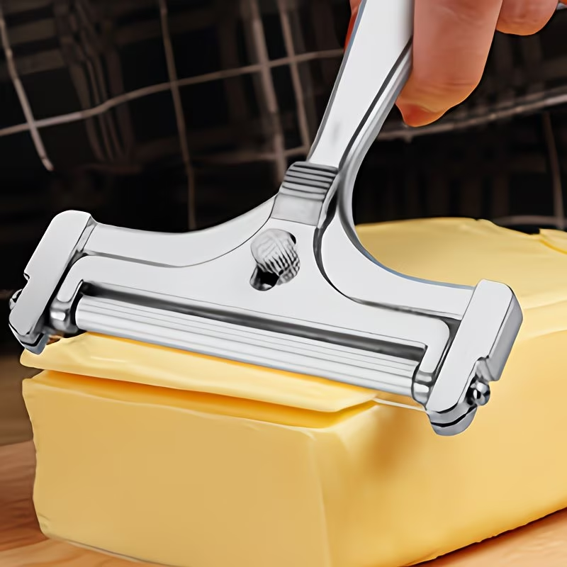 1 adjustable thickness cheese slicer