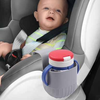 1 portable cup holder for car seats, grey car seat cup holders, stroller cup holders