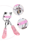 2 pieces of eyelash curler with comb handle and false eyelash assist