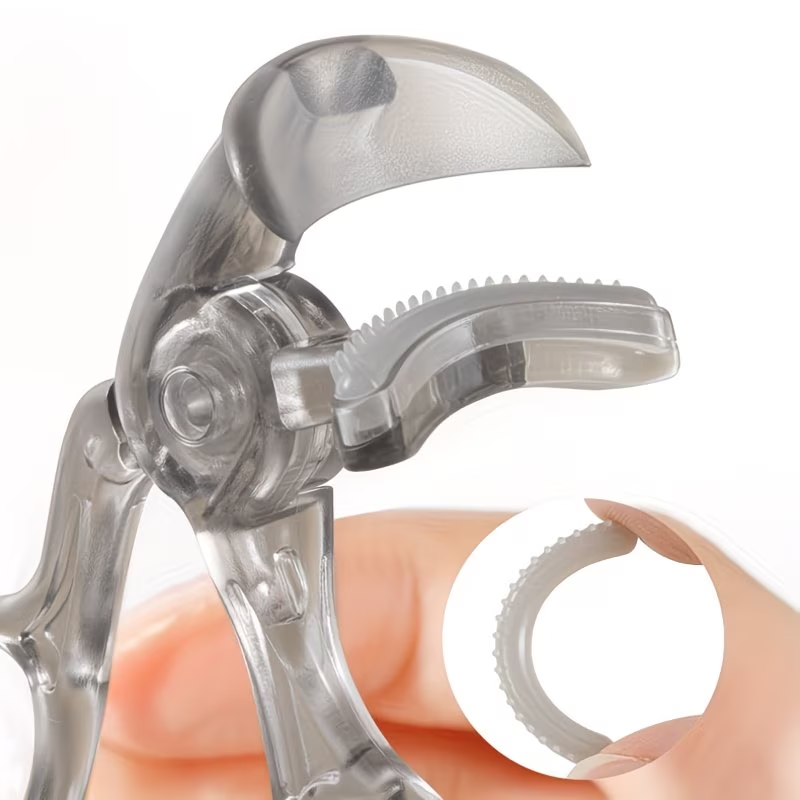 Portable borderless toothbrush style wide-angle sunflower eyelash curler