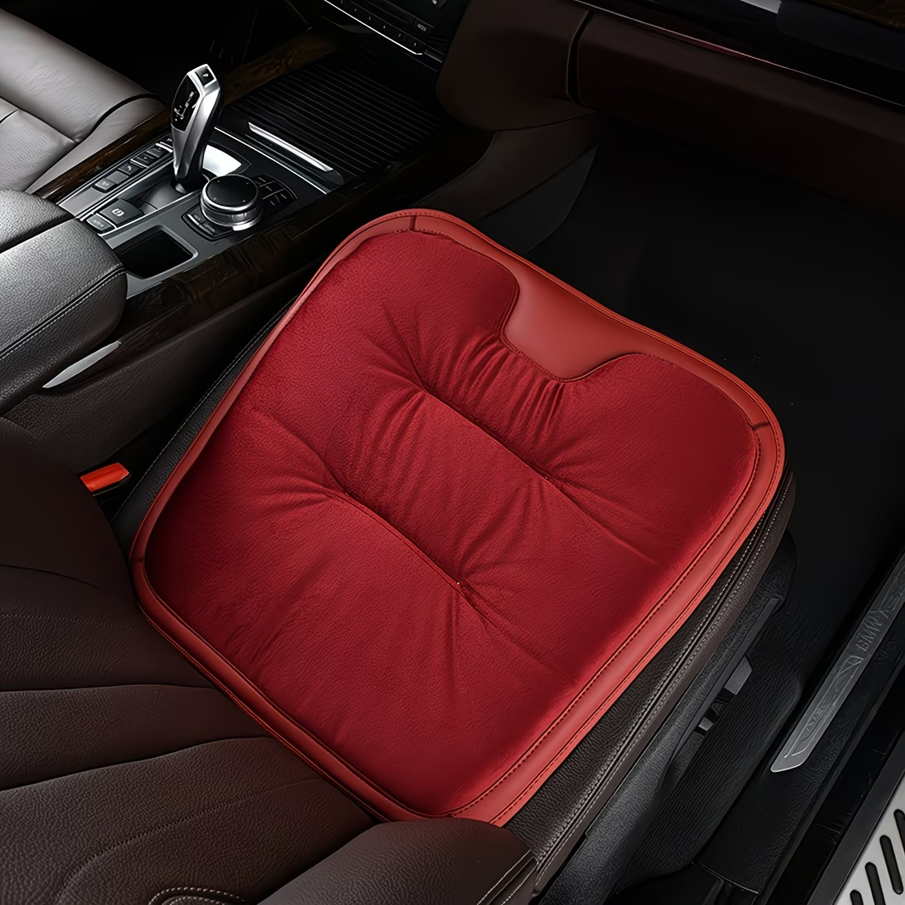 Universal Velvet Seat Cushion for Front Driver and Passenger Seats