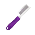 2-in-1 Grooming Comb for Cats and Dogs – Stainless Steel