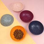 One multi-functional silicone dog feeder, lickable mat, slow-feed bowl.