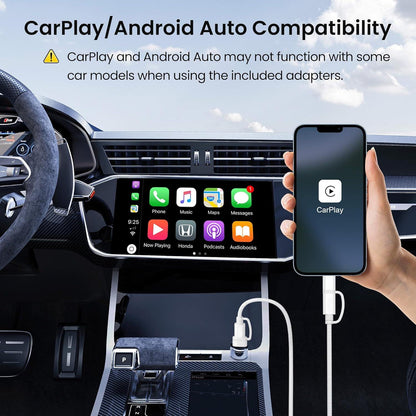 For iPhone 17 16 Pro 4 in 1 USB C Charger Cable