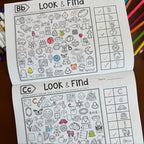 Children's Hidden Object Coloring Book