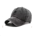 Retro washed baseball cap, solid color washed casual sports cap