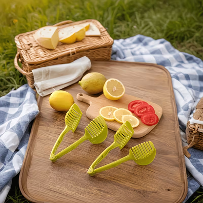 1 multifunctional ABS plastic vegetable and egg slicer