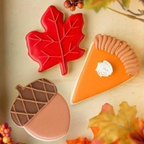 6-piece Thanksgiving Stainless Steel Cookie Mold Cake Baking DIY Tool Set