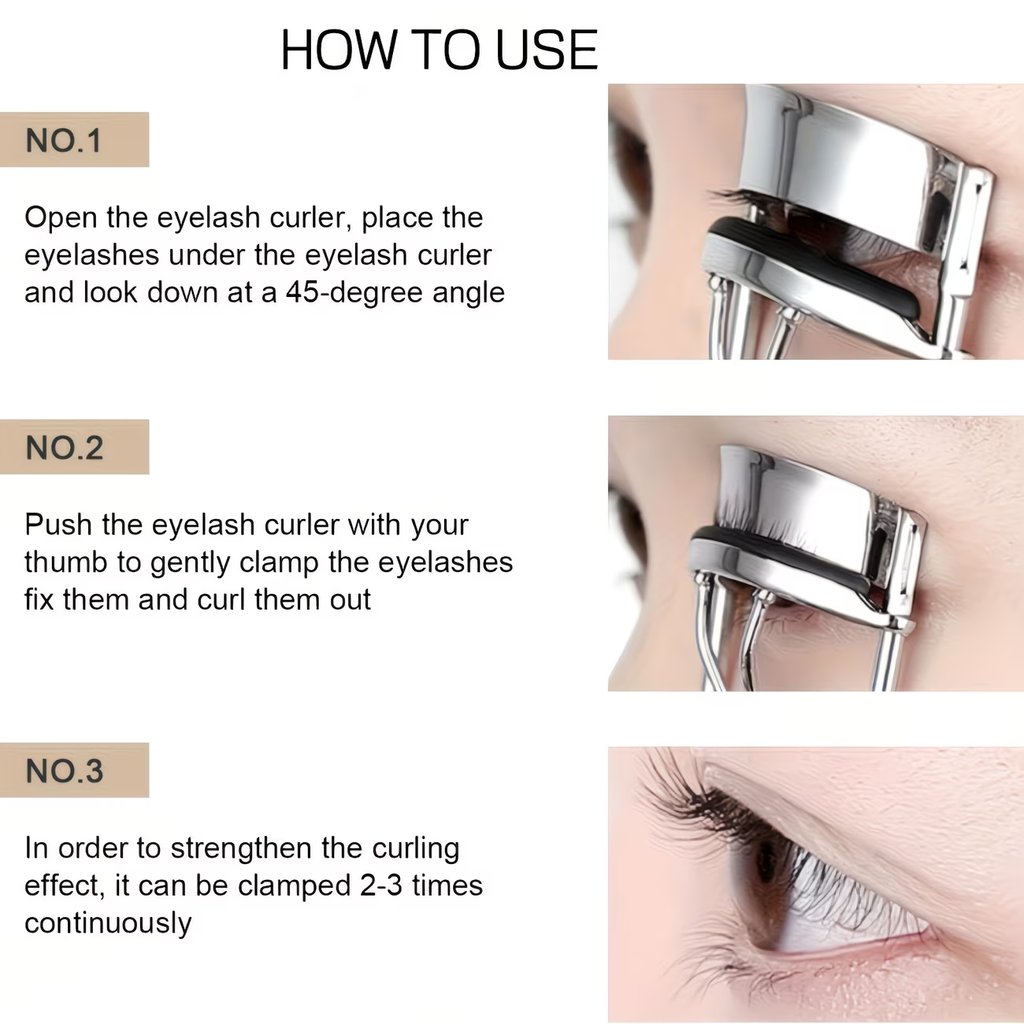 Eyelash curler+5 replacement pads