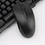 USB optical wired mouse, laptop, home office mouse, anti slip scroll wheel