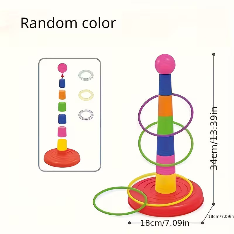 13 colorful throwing game sets