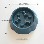 Slow-feeding bowl for small to medium-sized dogs - anti-swallowing dog bowl