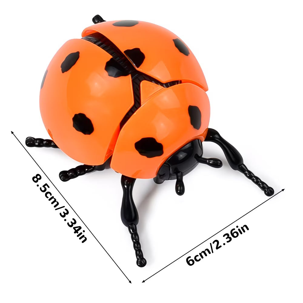4 Wind-up Ladybug Toys