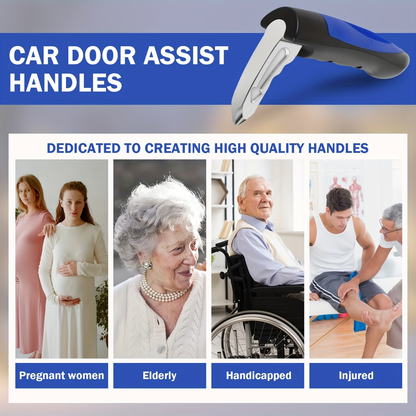 Car Door Assist Handle 2in 1 Multifunction Vehicle Support Handles Window Breaker for Elderly and Car Emergency