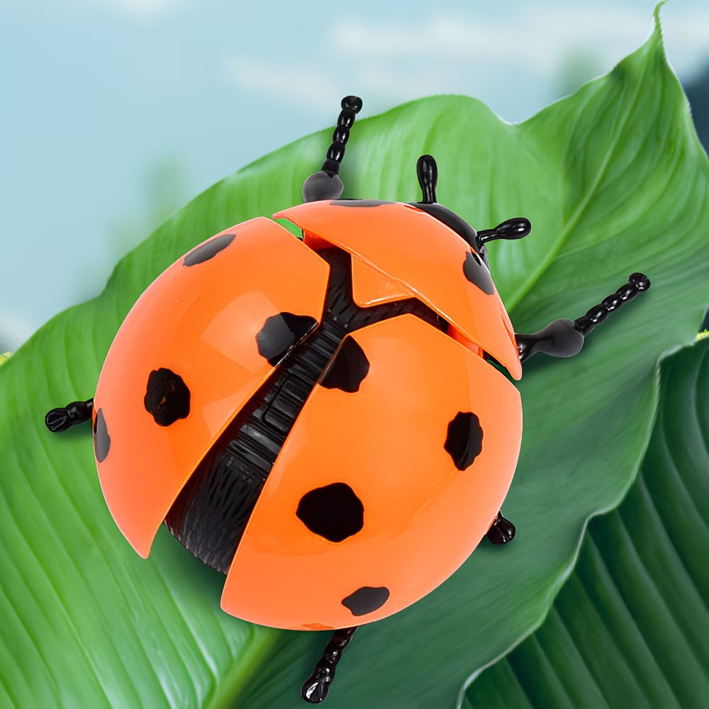 4 Wind-up Ladybug Toys