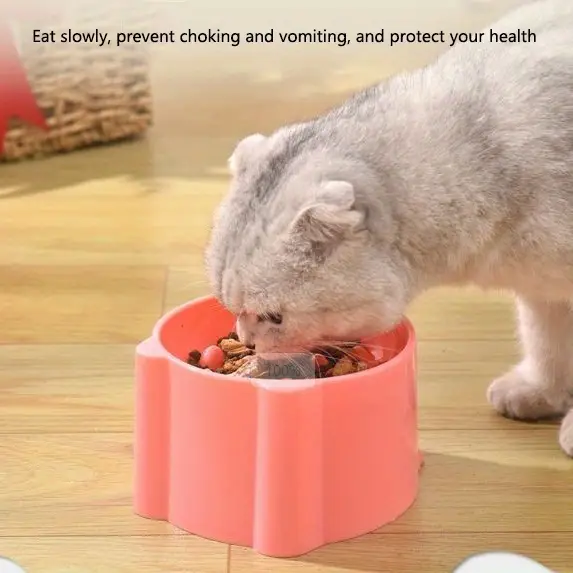 Anti-choking slow-feeding bowl, suitable for small and medium-sized cats and dogs
