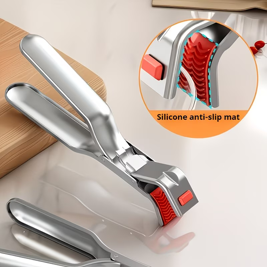 Stainless steel anti scald clip | Kitchen bowl elevator