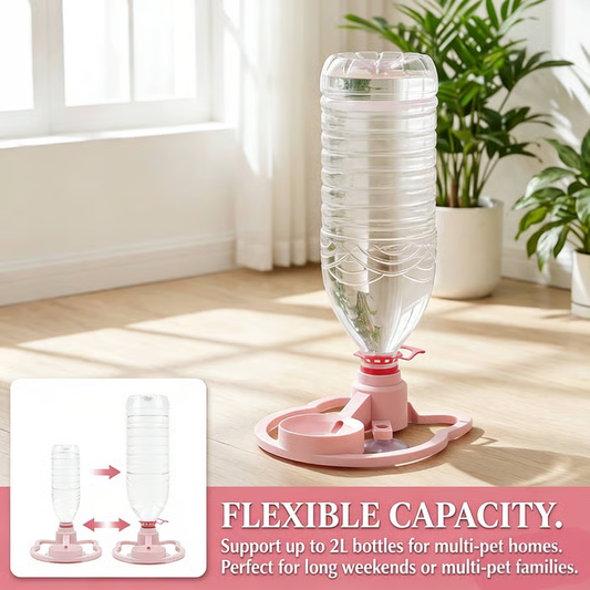 Pet Water Fountain: Your Own Bottle! Quickly clean water bowls