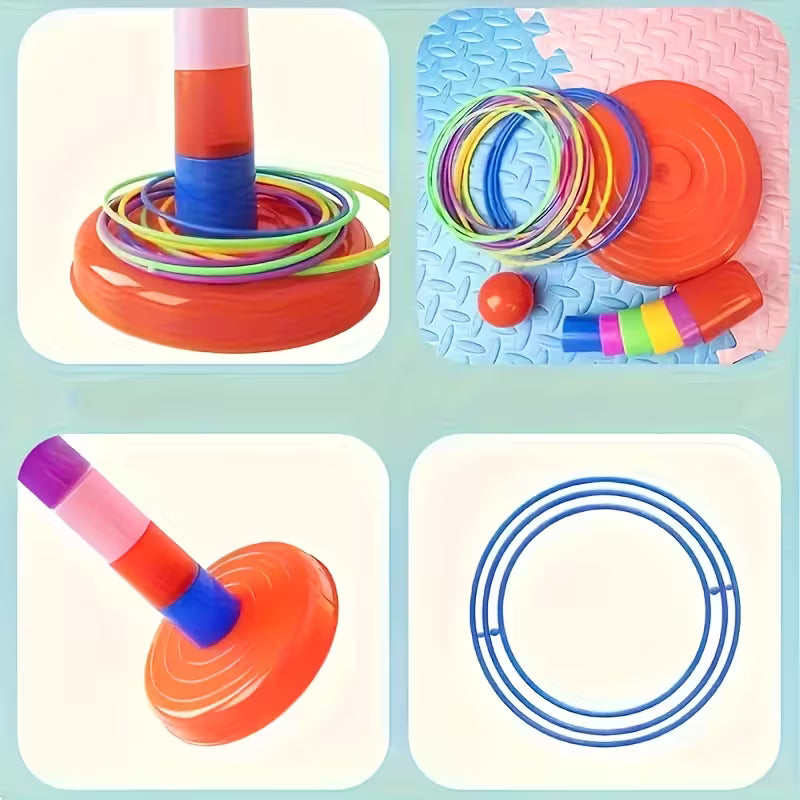 13 colorful throwing game sets