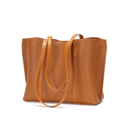 Women Genuine Leather Shopping Shoulder Bags
