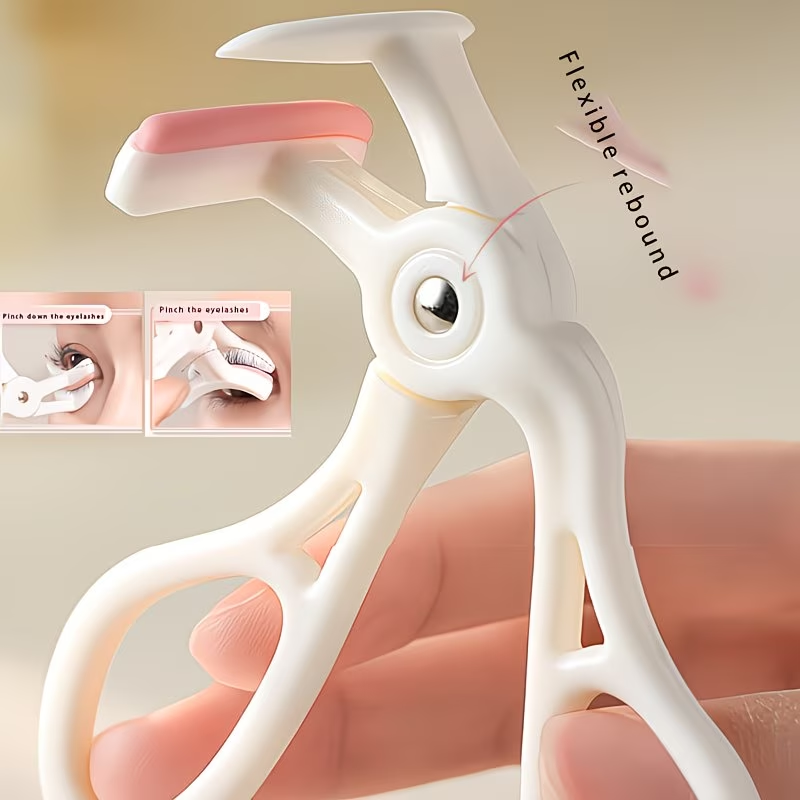 Portable wide-angle eyelash curler, long-lasting eyelash curler