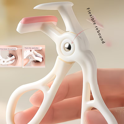 Portable wide-angle eyelash curler, long-lasting eyelash curler